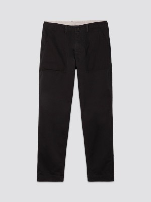 Men's Alpha Industries Fatigue Pant Pants & Shorts Black | XLZSIQ192